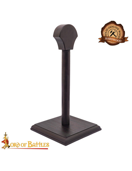 Suporte estável de madeira maciça...