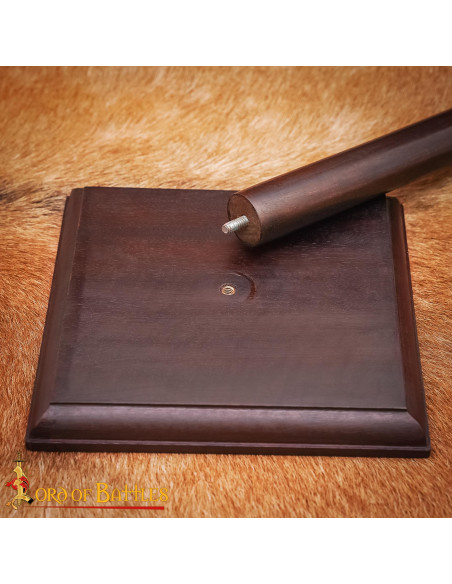 Suporte estável de madeira maciça...