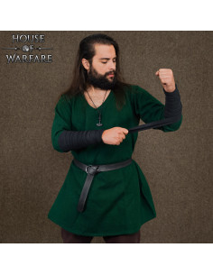 Winingas de Lona de Algodão Vikingo para RPG Medieval 2