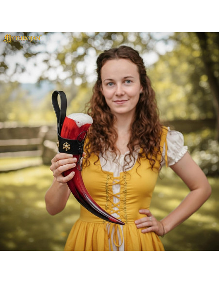 Chifre Viking de bebida de sangue...