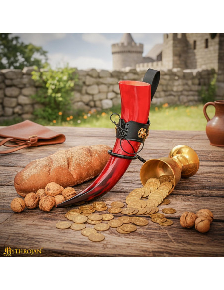 Chifre Viking de bebida de sangue...