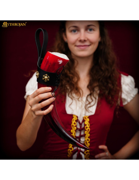 Chifre Viking de bebida de sangue...