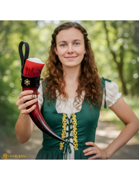 Chifre Viking de bebida de sangue...