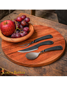 Conjunto de Talheres Medievais em Aço Inoxidável com...