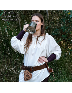 Caneca Medieval de Aço Inoxidável para Festas LARP 2