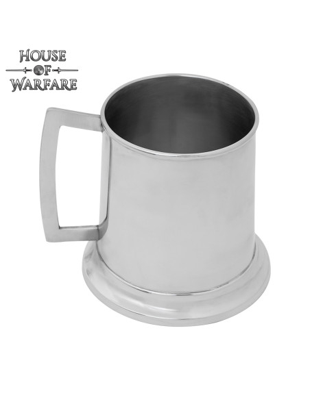 Caneca Medieval de Aço Inoxidável...