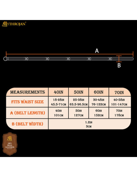 Cinto de Guerreiro LARP Medieval...