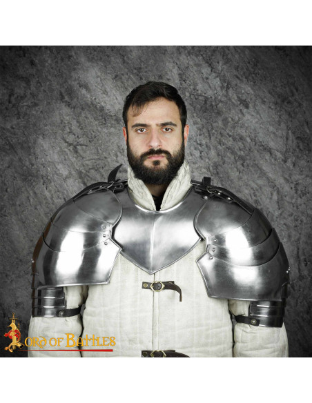 Omoplatas medievais para cosplay e...