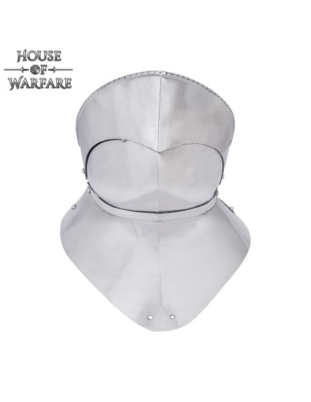 Gorgeta de Aço do Século XV Autêntica...