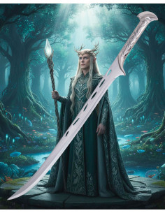 Réplique non officielle de l'épée Thranduil avec support,...