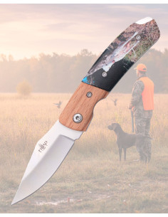 Faca Third cabo ABS com decoração de Galgo (15,9 cm)