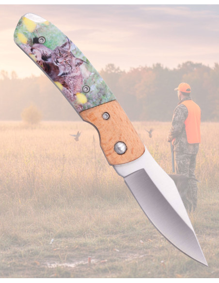 Faca Third com cabo ABS e decoração...