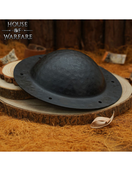 Umbo forjado de aço negro para escudo...