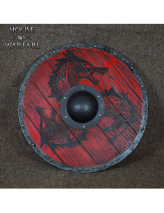 Umbo forjado de aço negro para escudo anglo-saxão histórico 2