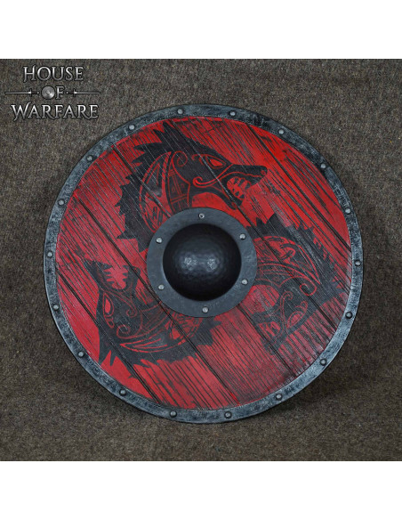 Umbo forjado de aço negro para escudo...