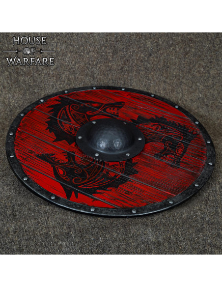 Umbo forjado de aço negro para escudo...