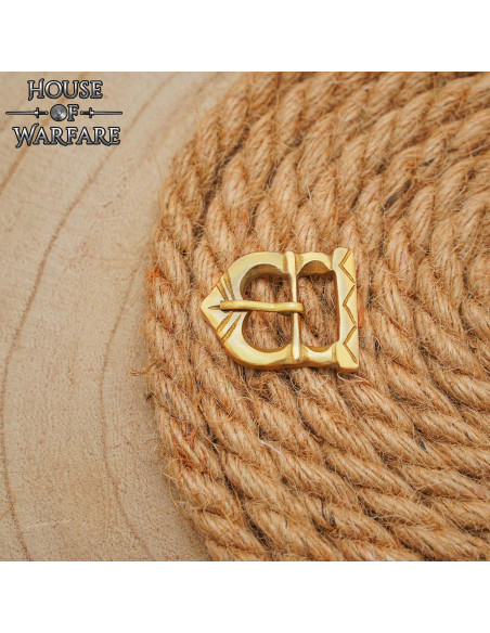 Fivela de latão estilo viking...