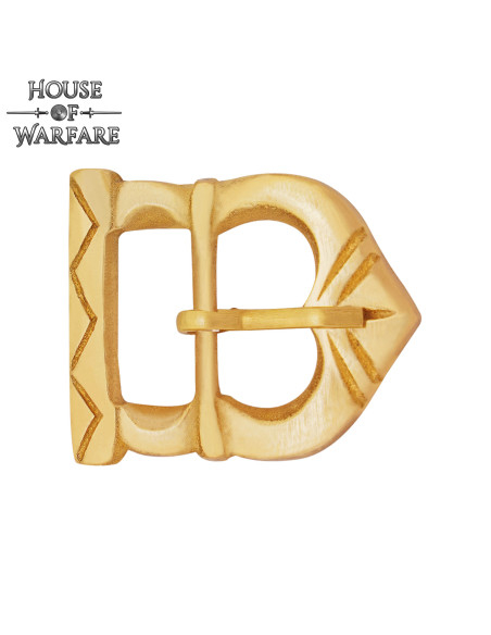 Fivela de latão estilo viking...