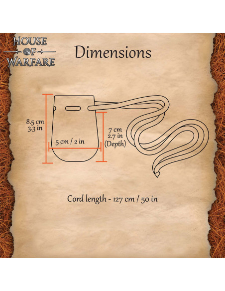 Bolsa de medicina nativa de camurça...
