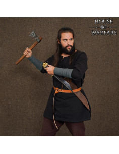 Winingas vikings de lona de algodão cinza para recriação 2