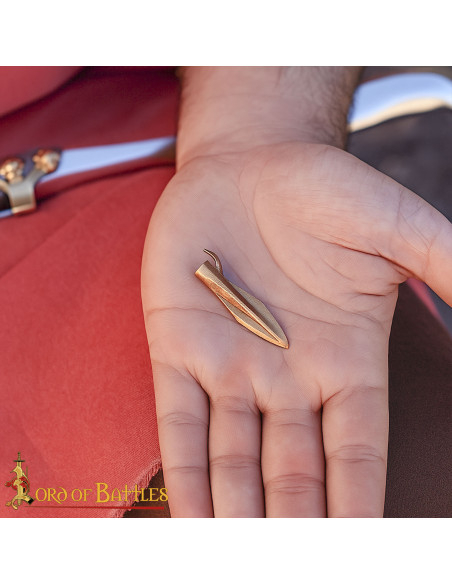 Ponta de flecha histórica em bronze...