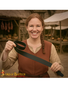 Tira de couro genuíno para cinto medieval e LARP, 120 x... 2