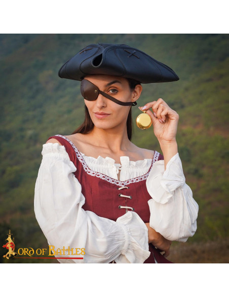 Bússola de bolso de latão medieval...