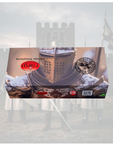 Canivete Templário preto colecionador...