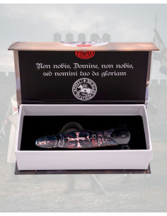 Facão Third Templaria 3D Bétula Coleção Aço 8,1cm