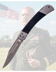 Faca Tramuntana Knives Coronel G10 titânio cinza,...