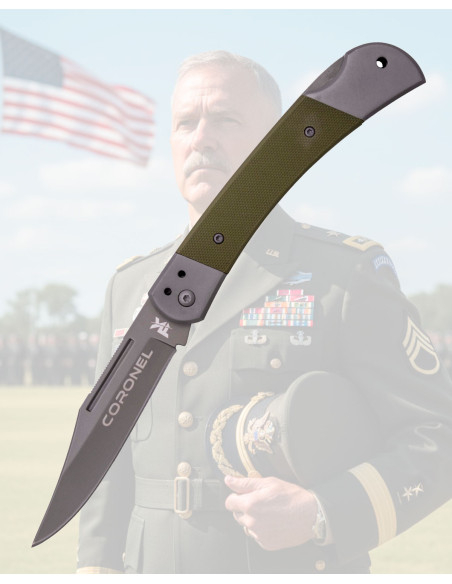 Faca Tramuntana Coronel G10 titânio...