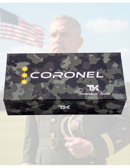 Faca Tramuntana Coronel G10 titânio...