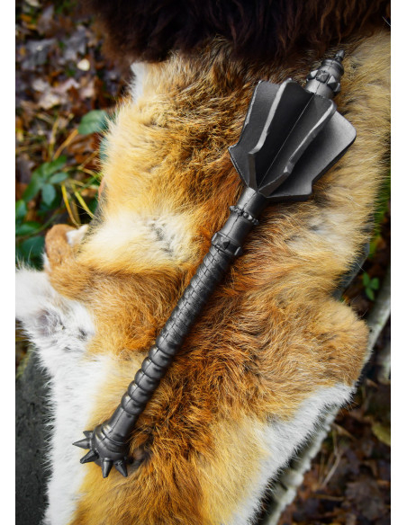 Maça medieval para LARP, modelo Malrik