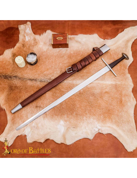 Espada Normanda Tipo XI Aço Tratado...
