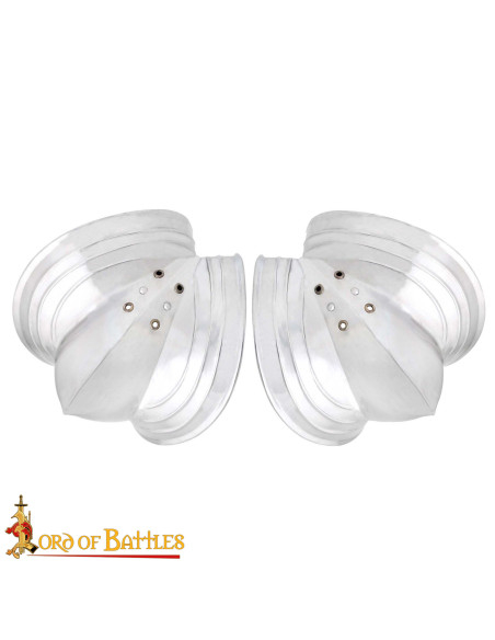 Cotovelo medieval de aço 18G estilo...