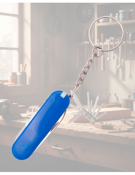 Canivete multiuso de chaveiro 5 em 1...