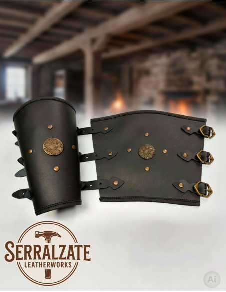 Braçadeiras de flor celta para...