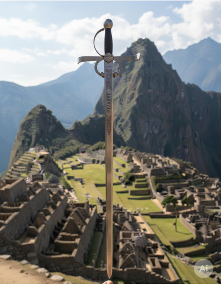 Espada Francisco Pizarro, rústica