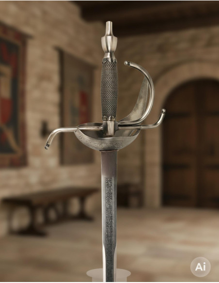 Espada do rei Carlos III, rústica