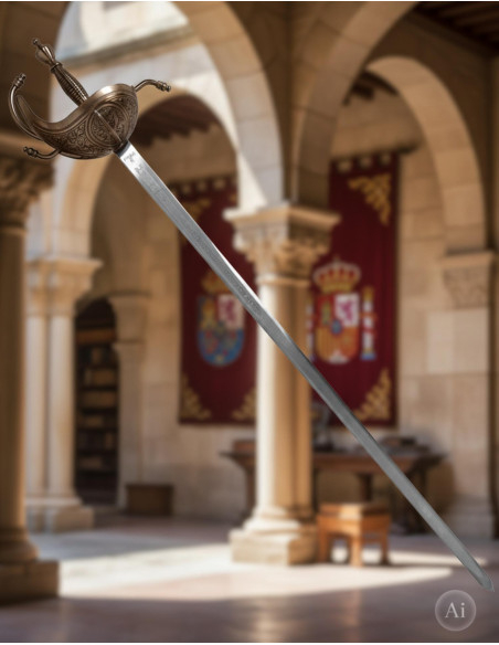 Espada do rei Carlos III, rústica