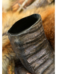 Chifre Viking de Búfalo para Recreação Histórica 2