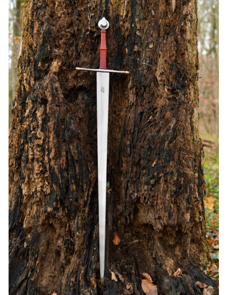 Espada Medieval de Duas Mãos Lobo...