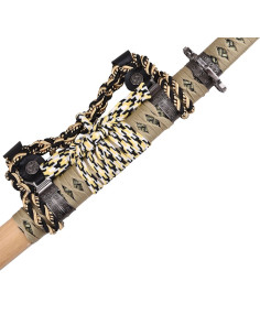 Katana decorativa Tradicional Japonesa com detalhes... 2
