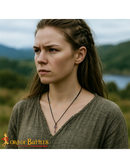 Pendente medieval em bronze fundido,...