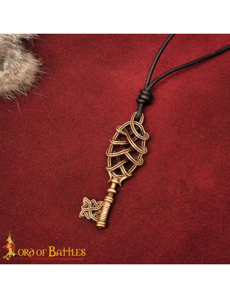Pêndulo viking em forma de chave em...