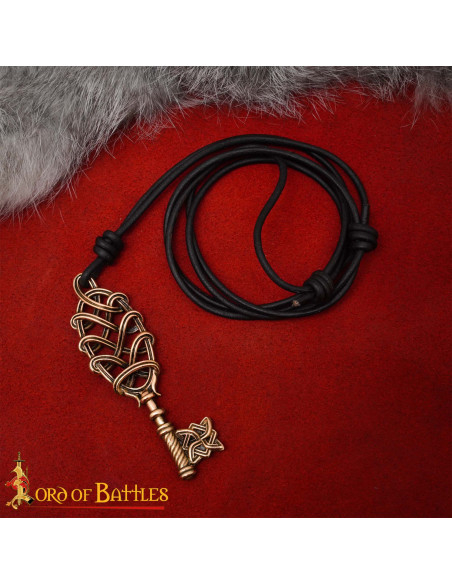 Pêndulo viking em forma de chave em...