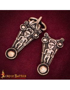 Fivela Celta para cintos em bronze fundido acabamento... 2