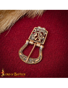 Fivela Vikinga do Século X para Cinto em Bronze Fundido