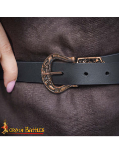 Fivela Vikinga do Século X para Cinto em Bronze Fundido 2