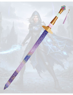 Espada decorativa de Rumy de las Huntrix, réplica não...